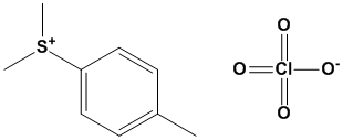 Sulfonium, dimethyl(4-methylphenyl)-, perchlorate